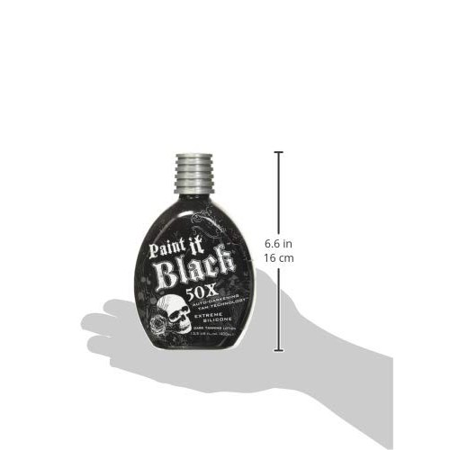 MILLENIUM TANNING Paint It Black 50X,13.5 Oz