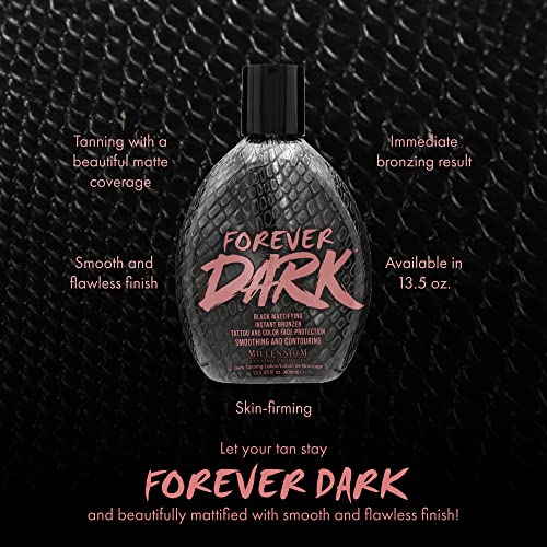 Millennium Tanning Forever Dark, Black Mattifying Instant Bronzer, Tanning Lo...