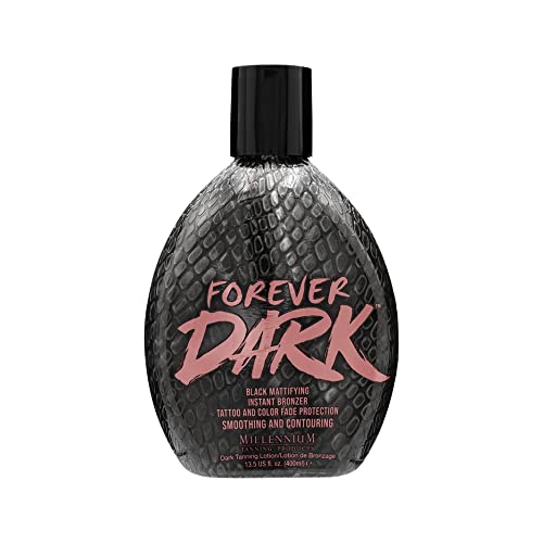 Millennium Tanning Forever Dark, Black Mattifying Instant Bronzer, Tanning Lo...