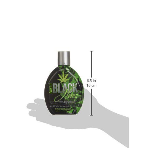 Millennium Tanning Products - Paint It Black Hemp Bronzer & Dark Tanning Loti...