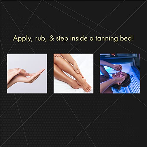 Millennium Tanning Solid Black Special Reserve 200X Tanning Lotion, 13.5 Ounc...