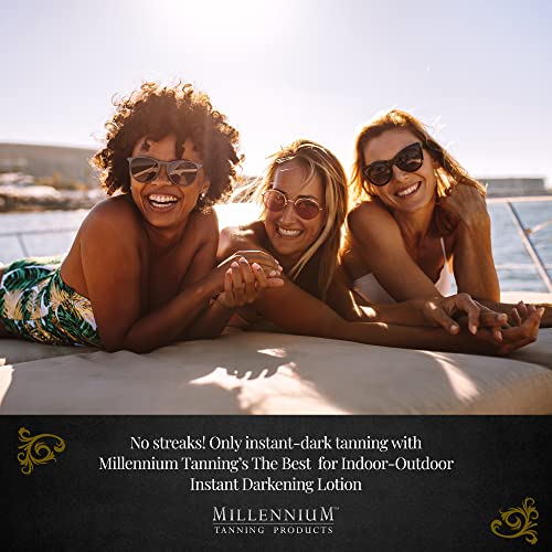 Millennium Tanning The Best, Bronzer Tanning Lotion, 13.5 Ounces