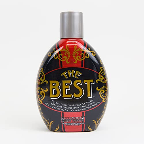 Millennium Tanning The Best, Bronzer Tanning Lotion, 13.5 Ounces