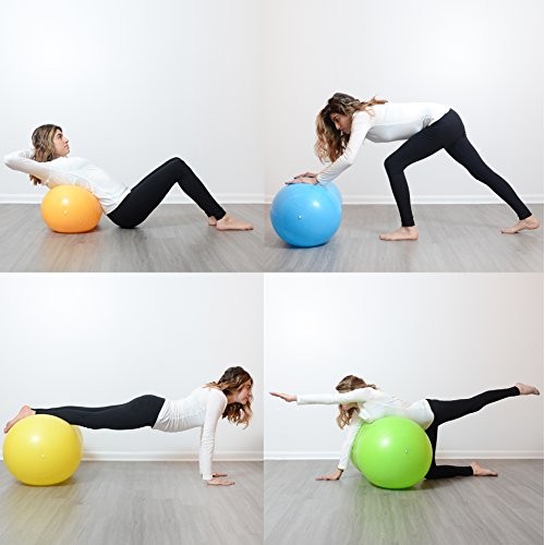 Milliard Peanut Ball Green Approximately 39x20 inch (100x50cm) Physio Roll fo...