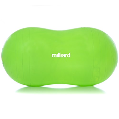 Milliard Peanut Ball Green Approximately 39x20 inch (100x50cm) Physio Roll fo...
