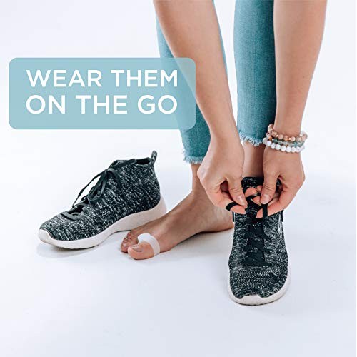 Mind Bodhi Toe Separators 4-Pack (Small and Large) to Cushion The Big Toe and...