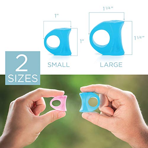 Mind Bodhi Toe Separators 4-Pack (Small and Large) to Cushion The Big Toe and...