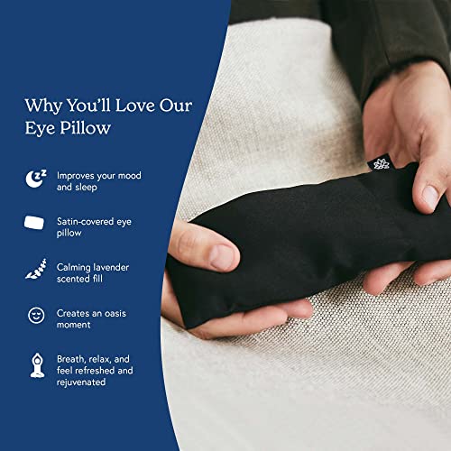 Mindful & Modern Lavender Eye Pillow | Perfect Accessory for Meditation, Yoga...