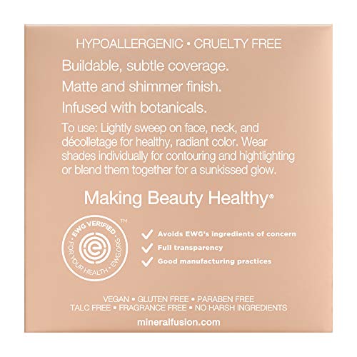 Mineral Fusion Bronzer Duo Luster, 0.29 Oz