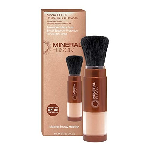 Mineral Fusion Brush-On Sun Defense, SPF 30, UVA and UVB Protection, No Parab...