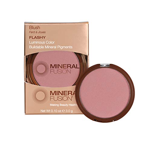 Mineral Fusion Makeup Blush Flashy By Mineral Fusion, 0.10 oz
