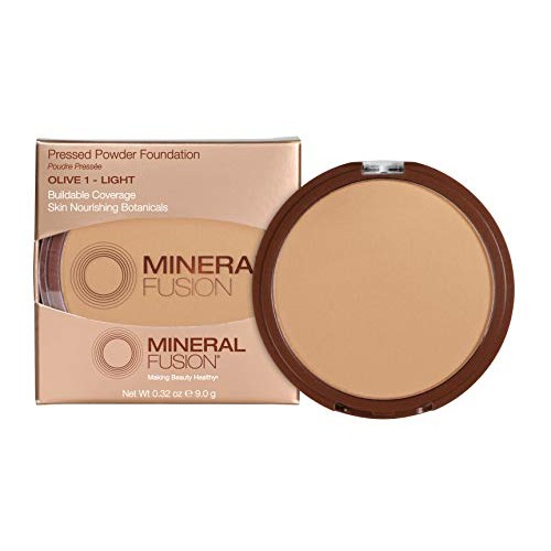 Mineral Fusion Pressed Powder Foundation, Olive 1 - 0.32oz ea