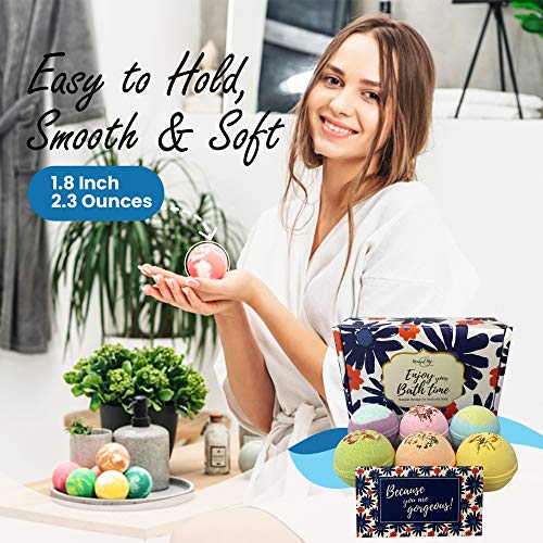 Bath Bombs Gift Set- 24 Aromatherapy BathBombs Made w/ Organic Essential Oils...