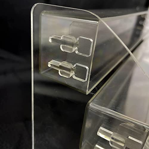 MineSign Sunglasses Organizer Clear Eyeglasses Display Case Eyewear Storage T...