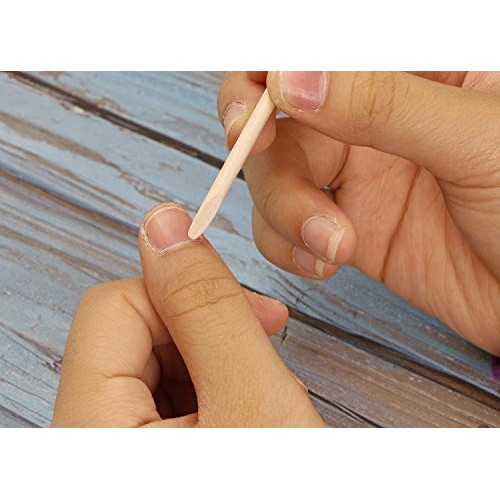 Mini Skater 2.9inch Small Orange Wood Nail Sticks Double Sided Multi Function...