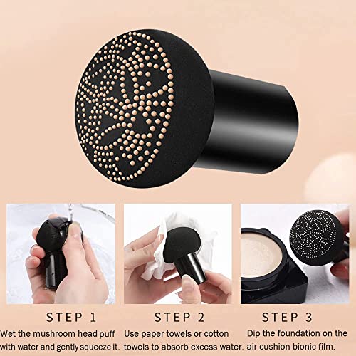 Miniling Air Cushion CC Cream Mushroom Head Foundation，Concealer Lasting Nud...