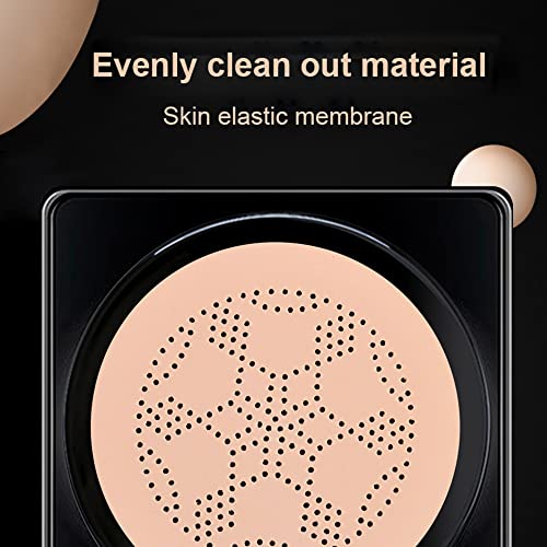 Miniling Air Cushion CC Cream Mushroom Head Foundation，Concealer Lasting Nud...