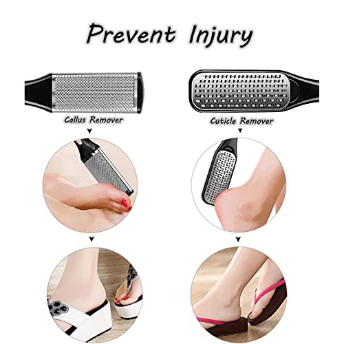 Professional Pedicure Tools Set, 26 in 1 Stainless Steel Foot Care Kit Foot R...