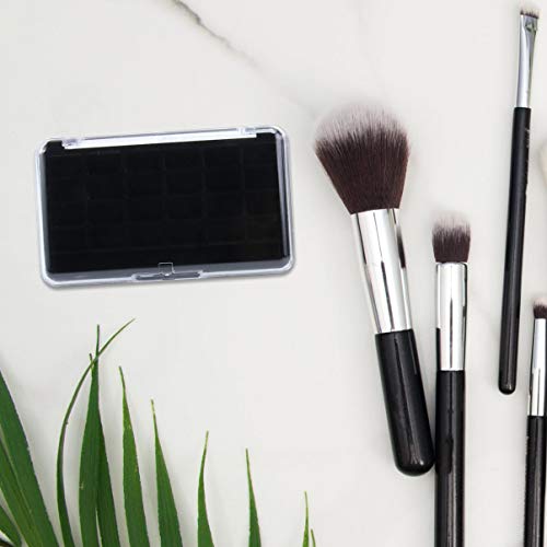 Minkissy 2Pcs Empty Makeup Palette Refillable Makeup Container Case with 24 G...