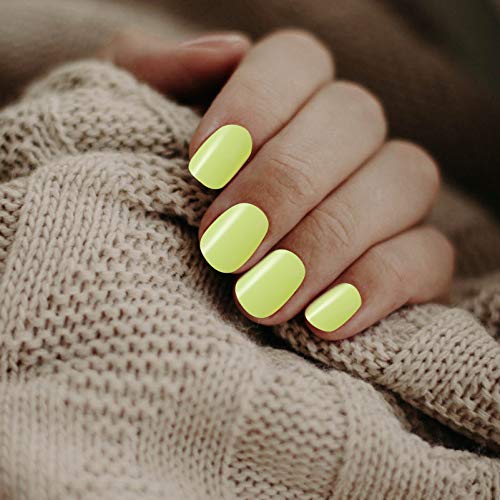 Minkissy 500Pcs French False Nails False Nail Tips Half Cover French Nails Di...