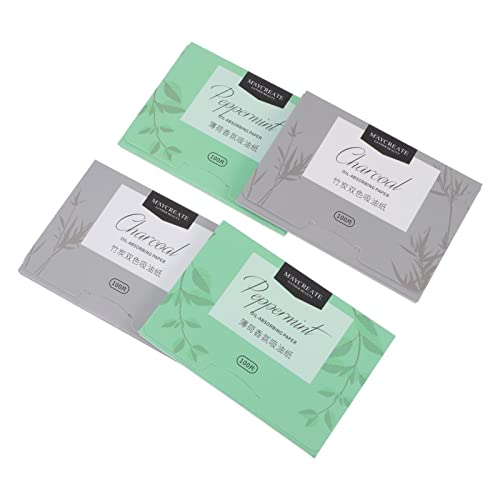 Minkissy Oil Absorbing Sheets Oil Absorbing Papers Face Facial Natural Oil Co...