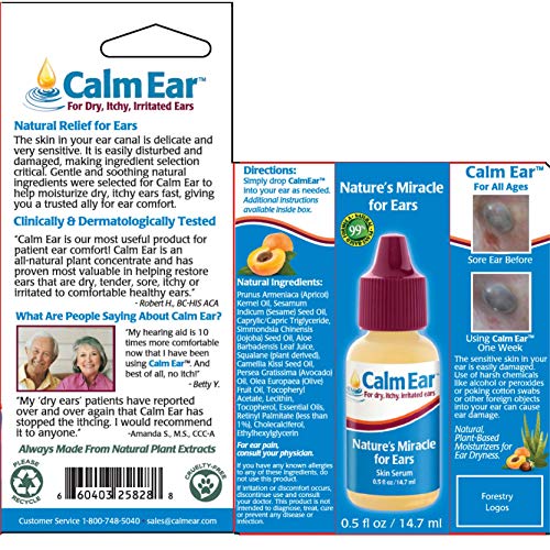 Calm Ear by MiraCell, 1/2 oz