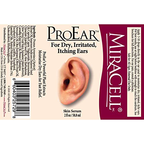 MiraCell ProEar for Dry, Irritated, Itchy Ears, 2 oz