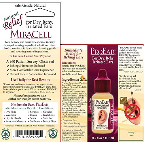 Miracell ProEar-for Itchy, Irritated Ears .5 OZ