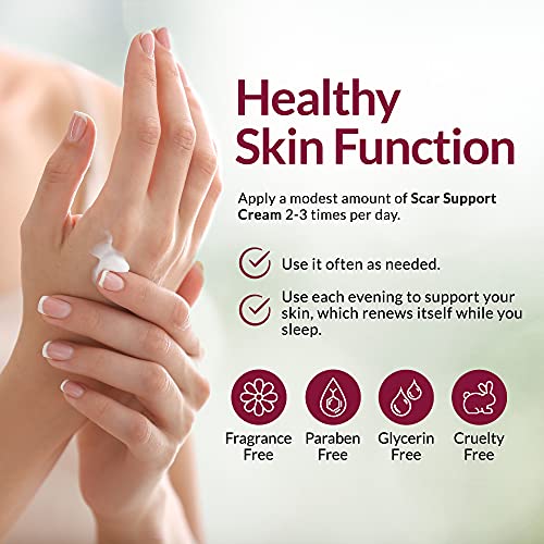 MiraCell - Scar Support Cream, Natural Scar Removal Cream, Acne and Burn Scar...