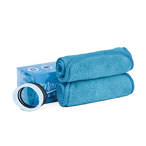 Miracle Face Erase 2 Pack Makeup Remover Face Cloths, Chemical-free, Microfib...