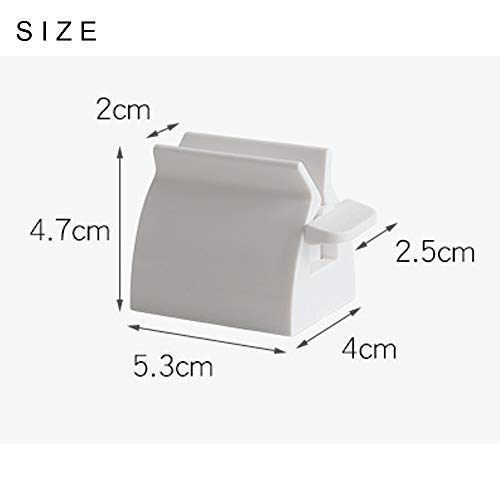 Toothpaste Roller Squeezer Set of 2 Rolling Tube Toothpaste Holder Stand Bath...