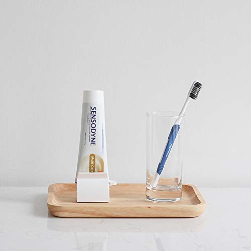 Toothpaste Roller Squeezer Set of 2 Rolling Tube Toothpaste Holder Stand Bath...