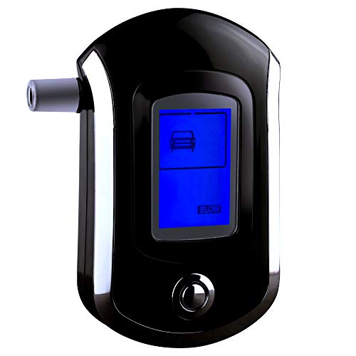 Breathalyzer, Breath Alcohol Tester, Digital Battery Power Alcohol Detector, ...