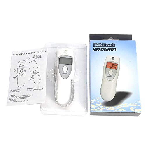 Breathalyzer, Portable Digital Breath Alcohol Tester LED Screen with for Home...