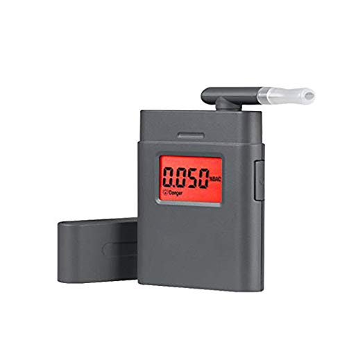 Digital Breathalyzer, Portable Breath Analyzer Tester with LCD Display and Re...