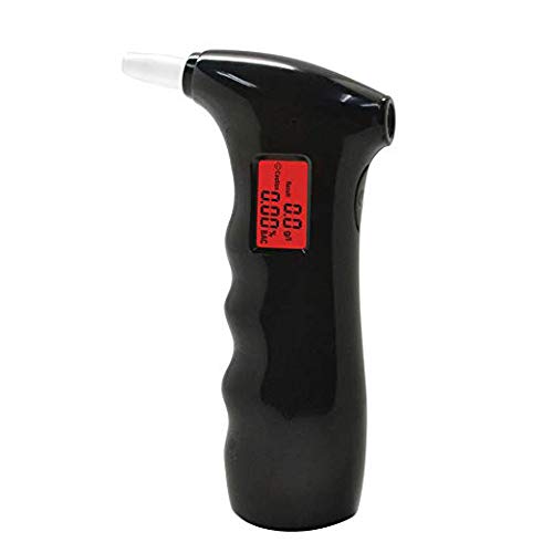Professional Breathalyzer, Portable Breath Alcohol Tester Digital Alcohol Det...