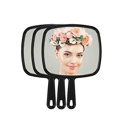 Mirrornova Hand Mirror, Extra Large Barber Hairdressing Handheld Mirror with ...