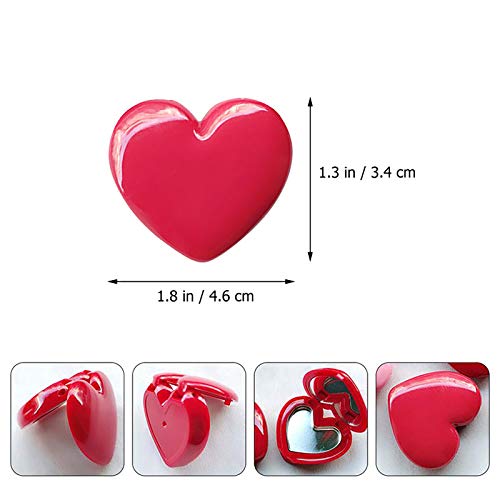 MISAZ 16 Pieces Empty Eyeshadow Case, Cute Heart Shape Refillable Eyeshadow P...