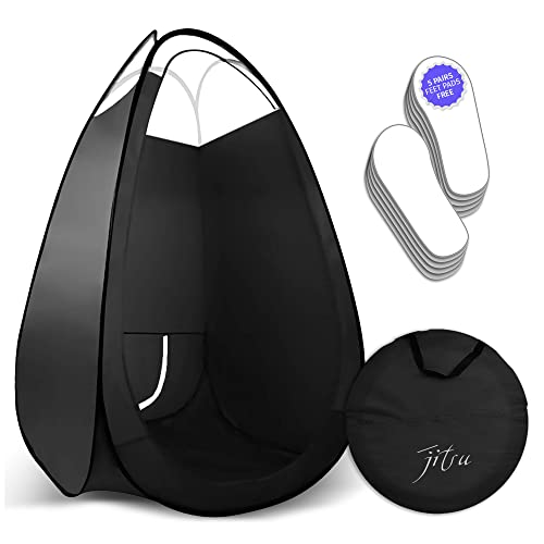 Jitsu Spray Tan Tent Tanning Pop Up Portable Tent with Carry Bag Clear Top Hi...