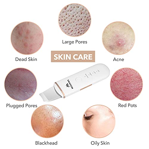 Skin Scrubber Face Skin Spatula Blackhead Remover Pore Cleaner Face Beauty Li...