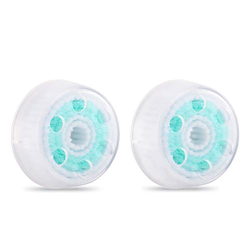 Misiki Facial Cleansing Brush Head 0.075mm Replacement Soft Brush Head for Fa...