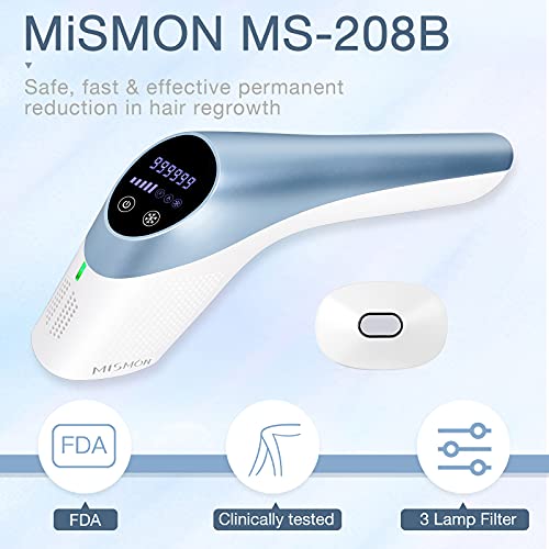 999999 Flashes MiSMON IPL Hair Removal for Women and Men, 3-in-1 Skin Care Be...