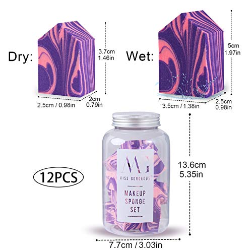 Miss Gorgeous Makeup Sponge Blender, Great for Blending Foundation and Concea...