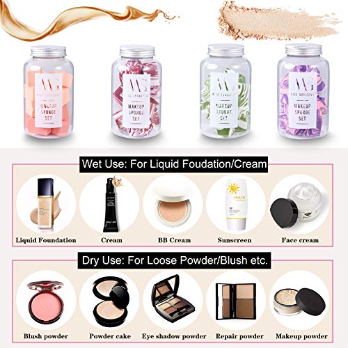 Miss Gorgeous Makeup Sponge Blender, Great for Blending Foundation and Concea...