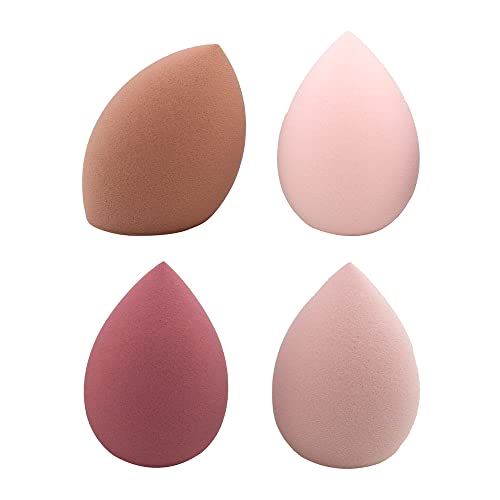 Miss Lil USA Makeup Sponge Blender Multicolor Set - Non Latex, Soft, Professi...