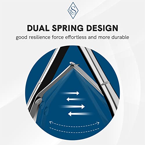 Cuticle Nail Scissors with Classic Fine Curved Blade, Sharp Cuticle Nippers C...