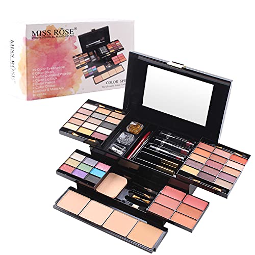 All In One Makeup Kit, Multi-Purpose Makeup Gift Set 49 Colors Combination Pa...