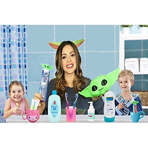 MITAOSLIM Baby Yoda Toothpaste Cap Dispenser 3D Printed Toothpaste Protection...