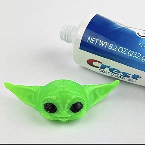 MITAOSLIM Baby Yoda Toothpaste Cap Dispenser 3D Printed Total Whitening/Pro-H...