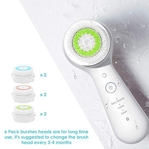 Compatible with Facial Cleansing Brush Head Replacements, Facial Brush, Face ...